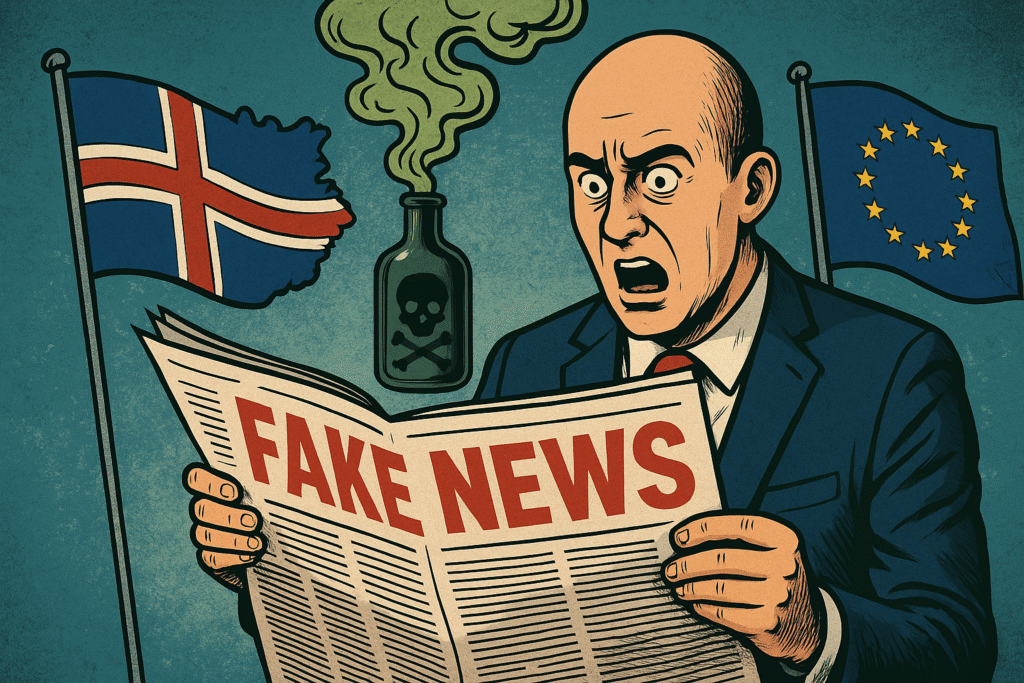 Titelbild zu „Schockierende Enthüllung: Wie Island und die EU gegen das Gift der Desinformation kämpfen!“