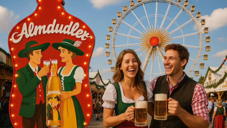 Titelbild zu „Almdudler rockt die Kaiser Wiesn: Ein Fest der Superlative!“